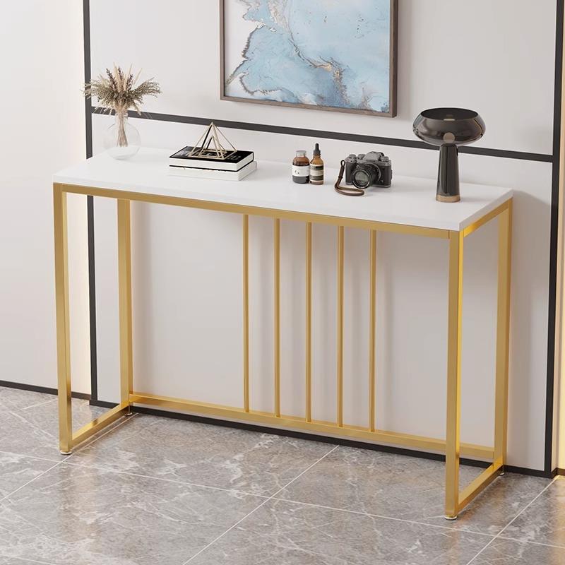 轻奢风玄关桌入户玄关台置物架走廊条案客厅靠墙长条桌子极窄铁艺