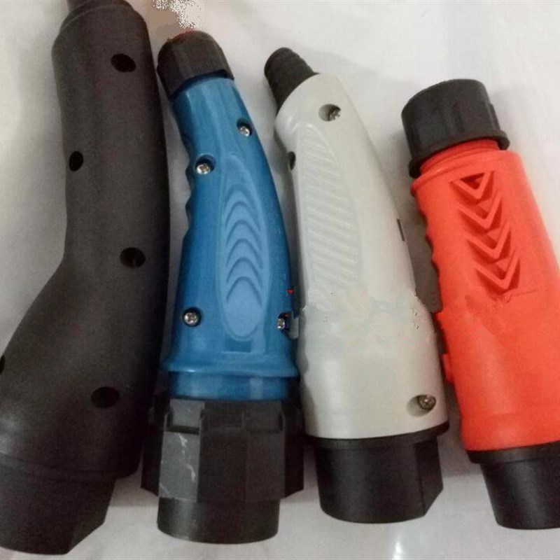 四轮电动游览观光车巡逻车球车看房老爷车充电Q插头插座充电电源