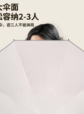 LED灯自动伞反向折叠伞黑胶防晒紫外线大号遮阳伞晴雨两用广告伞