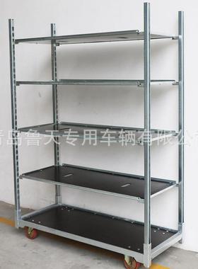 多层花卉台车园镀艺心鲜花运搬车热PEE中锌花架车周转灵活方便