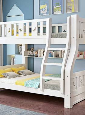 全实弟木上下a00686铺双层床低上下床成人儿童床多功能子母人床高