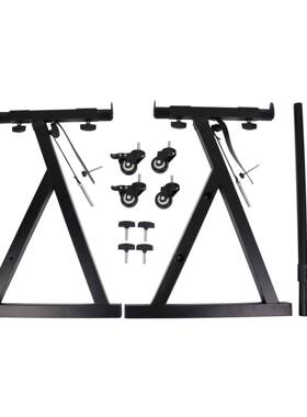 重琴Z型琴架便携式通用型琴LQN架电子琴架轮方便加移动电带子厂家