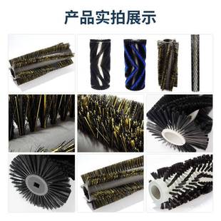 跨境环卫清扫车配除尘盘刷动扫路车件77电扫地车主刷边路刷扫车滚