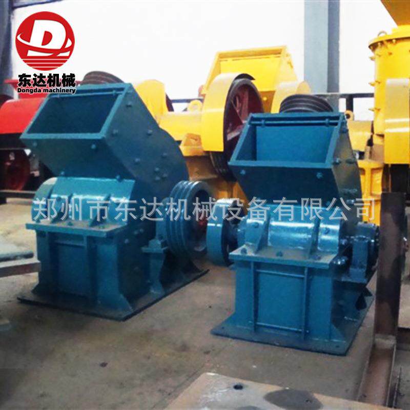 潲水头锤粉碎机瓷砖子骨打砂机石大理石式破碎机红砖瓦片破PC300x