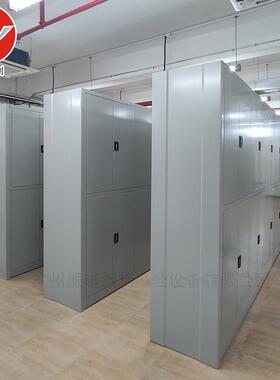 州家库房档厂案带室固定档案架铁皮柜钢制柜门OEN双面文件柜资广