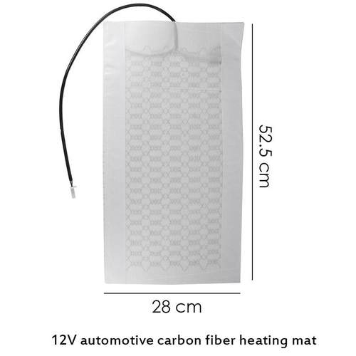 通用型车座椅加热适合座椅配置碳汽纤器维POM160022加热垫