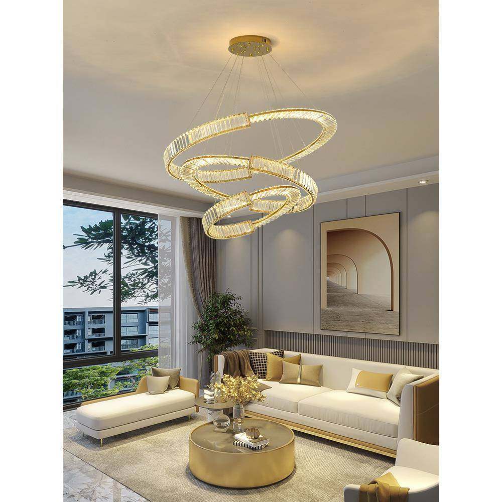 后现代轻奢水晶吊灯主客厅D60608灯简约餐极厅灯卧室师设计款简灯,家装灯饰光源,智能吊灯,淘宝优惠券,粉丝福利购,淘宝优惠卷