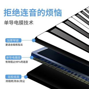 手卷钢琴61键便携者式 014软键盘 电M子钢琴初I学成人家用加厚IDLT