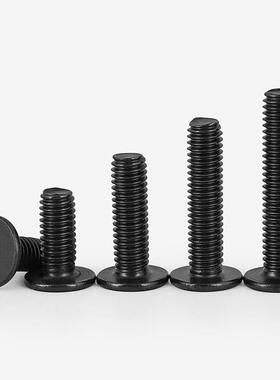 黑色CM十字平头螺丝小钉螺十字扁平头螺丝工厂M1.2M16铁M425.2