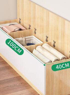 柜床约头柜简易柜子床边40629卧缝室夹缝长条柜简现代隙窄柜床尾