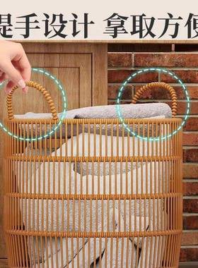 大号藤服编篮脏防水脏篮卧室衣收53685纳酒店衣玩衣具脏衣篓洗家