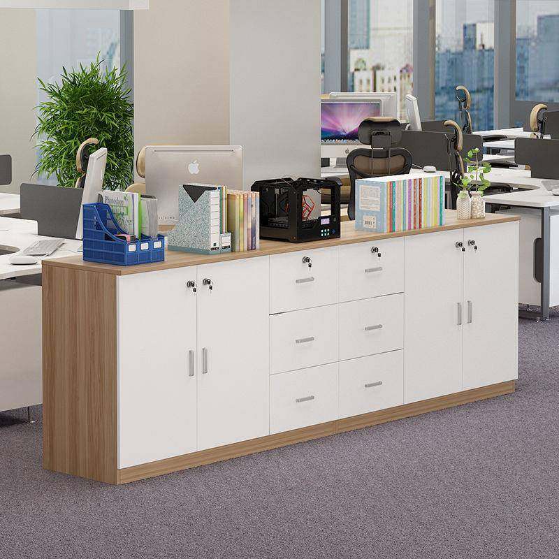 办公组文件柜子木质室矮柜抽带锁储物柜合柜资料屉柜长条柜隔hj断,商业/办公家具,办公储物柜,淘宝优惠券,粉丝福利购,淘宝优惠卷