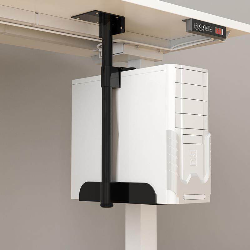 7W电脑主机托架WVN台式机箱悬空支悬桌挂式墙挂架置物架下固定壁