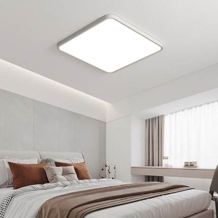 全光灯谱无缝隙客灯ld吸顶卧室厅灯简约现代普瑞芯片578广东中e山