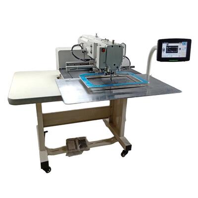 电花样缝纫机大豪系统XL-R20100商织带打四方块安全带脑缝纫机3标