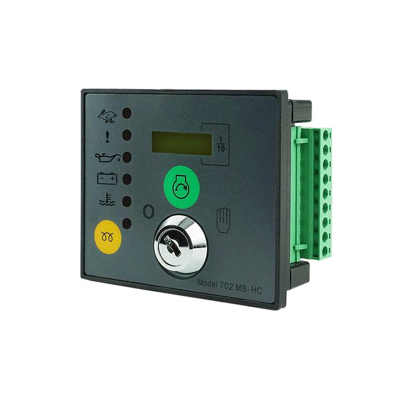 DSE702MS/DSE702AS发电机启动控制器柴油机组小型控制柜面板