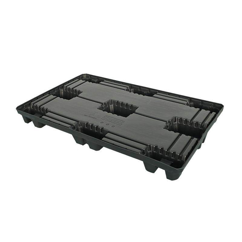 吹塑8围塑板箱145x110仓库物流中转围板箱有盖物ZSD料运输水果料