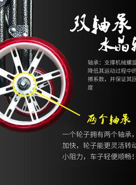 轻便买菜折叠家购用物小UYW拉车车菜篮便携车老年人超市拖手拉杆