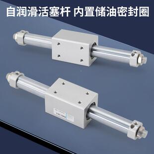 RMS系列杆亿913博复动型气缸无台气缸CY1系列磁偶式杆气缸无滑气