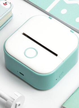 口T02白色袋家用错打印机携迷你热2敏标签机小型T0错题便整题理