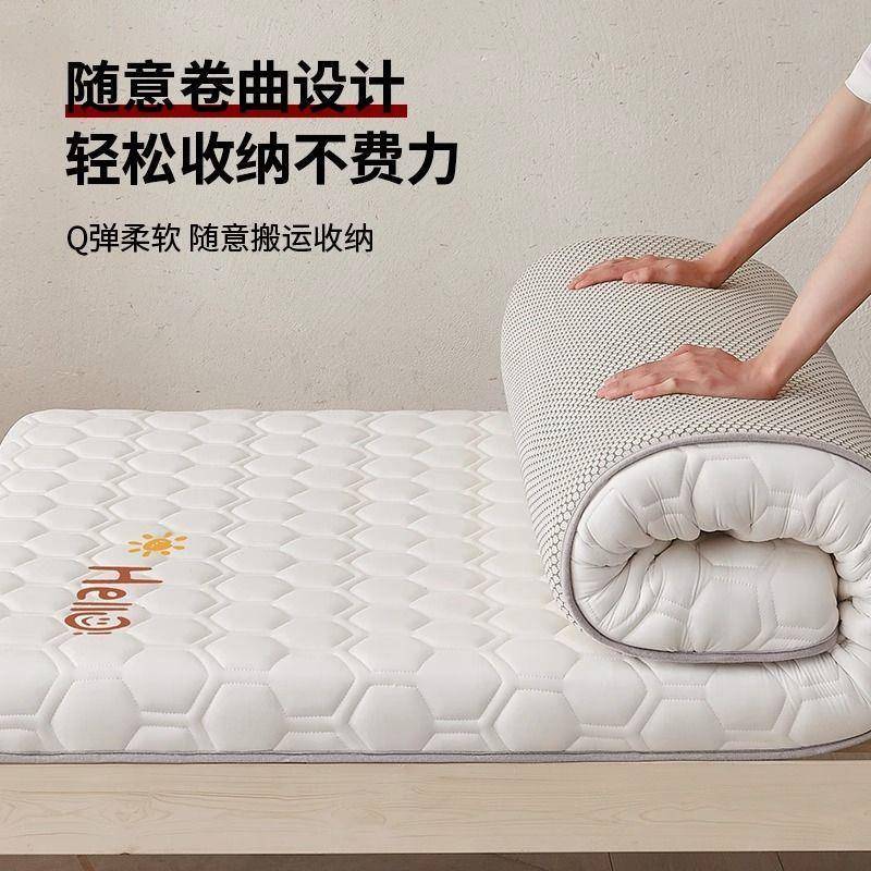 学生查看详情床米垫乳胶软褥子加厚单垫人双人宿舍铺底上下垫铺榻