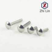 不锈钢201马车螺栓 半圆头方劲螺丝 货架螺丝 GB12 DIN603