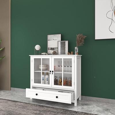 R0048现代边柜玻璃门餐餐厅玄靠墙大风容量储物关书柜板式家具跨