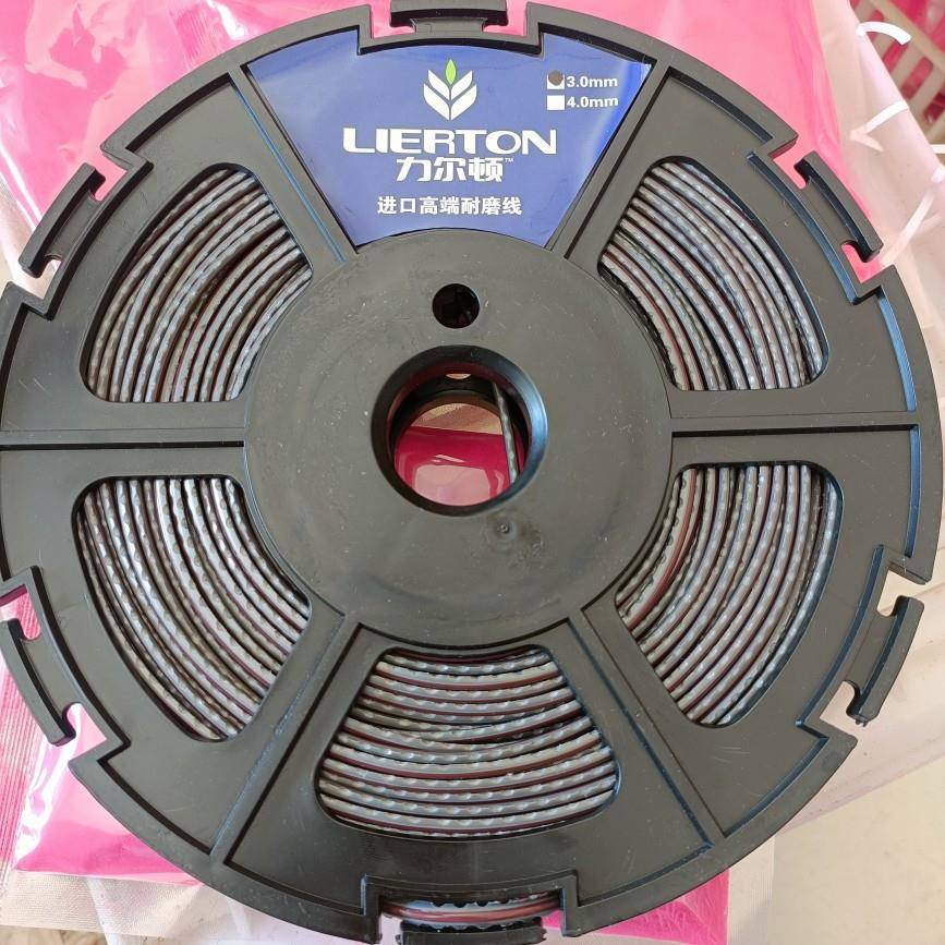 5.0方形双色打绳耐磨打草绳四草棱打绳加790粗打草草绳锯齿打草绳