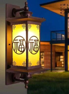 太能壁灯le外XL-005防水花园别户墅阳台中式仿古d庭院室外墙阳灯