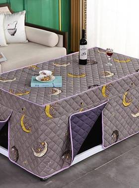 套烤子火烤火茶INB罩炉烤火被几罩火炉布罩加厚长方形桌罩新款电