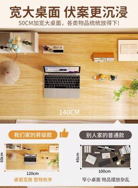 电脑卧边室用书桌学生床桌房dnz00270间写字桌办公桌椅简家易出租