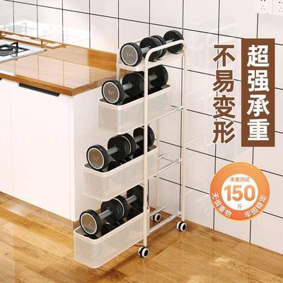 房夹缝缝4iZF5iAk置物架冰箱侧面拉厨柜卫生间小推抽车极窄缝拉篮