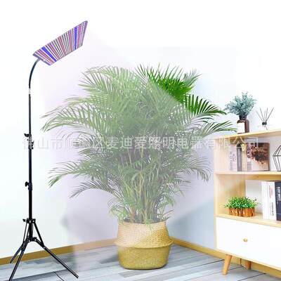跨境可ZDR式折架叠立三脚物植补光灯绿植花草补光灯室内植物生长