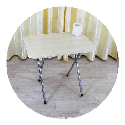高脚餐桌塑料经济型床上书桌小户型便携式小方桌饭桌折叠桌吃饭新