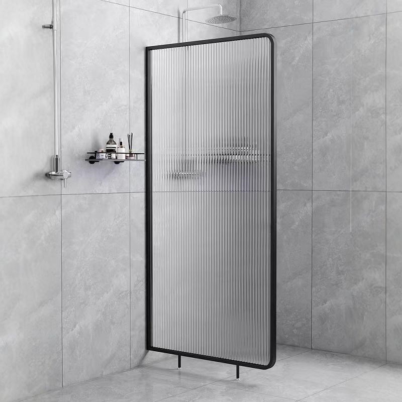 公共淋浴间隔断板冲凉房游泳馆卫生间隔断防水浴室玻璃屏风隔断板