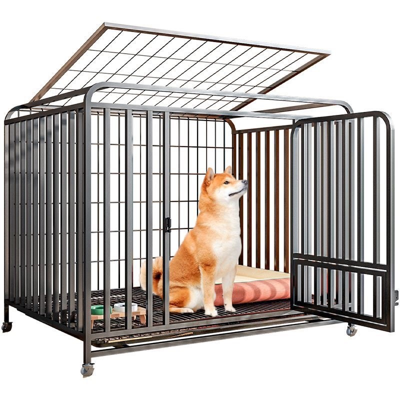 狗笼子中型大型犬室内带所厕边牧拉布拉多金毛宠物家用小型狗狗笼