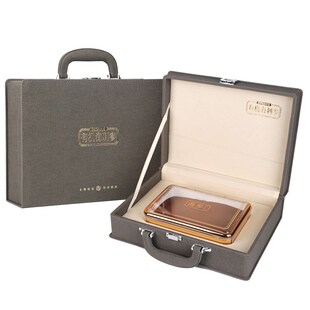 海参包装盒空盒一斤装手提箱式皮盒海参盒海参礼品盒淡干海参礼盒