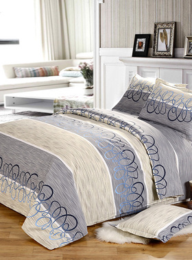 全棉老粗布被套单件纯棉布加厚儿童学生单人双人被罩1.5米1.8m床