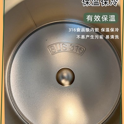 带重力球孕妇大肚吸管保温杯产妇专用大容量316不锈钢水杯子便携