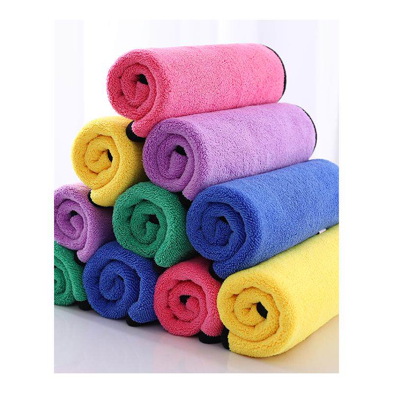 保洁专用抹布吸水不掉毛加厚毛巾擦地擦玻璃桌厨房洗碗布家务清洁