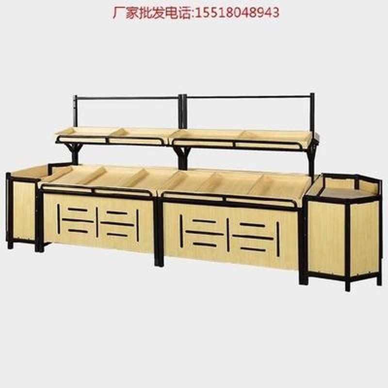 超市货架展示架陈l列架多层置物架水果店面包便利店多功能饮料冰