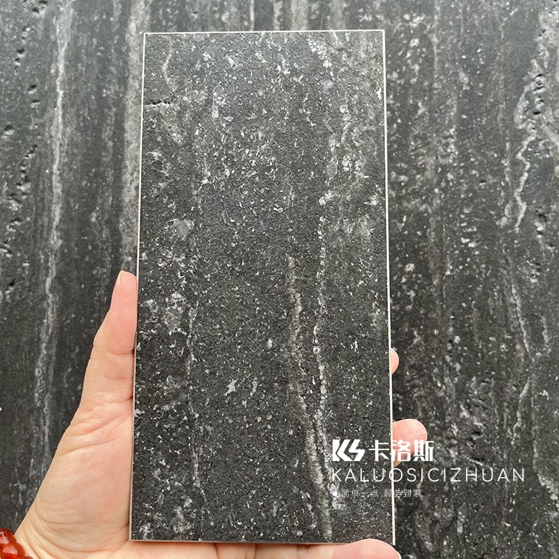 洞石瓷砖酒d店客厅防滑通体大理石纹地砖浴室卫生间墙砖民宿工程