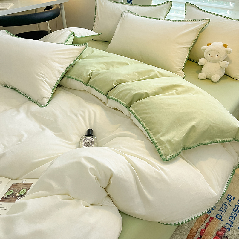 全棉被套单件被罩单人150x200宿舍2米双人200x230X夏季1.5米