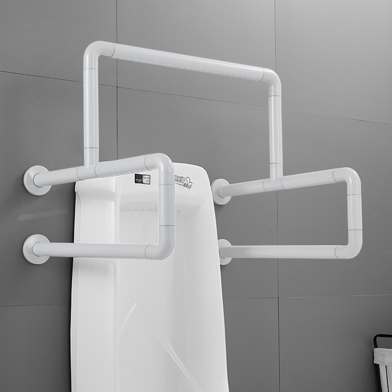 浴室小便池斗扶手不锈钢安全v老人公共卫生间厕所残疾人无障碍拉