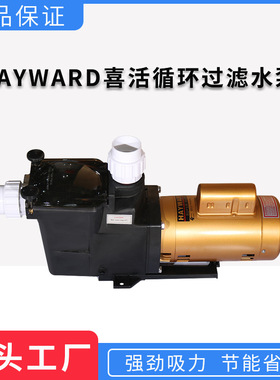 HAYWARD喜活泳池循环水泵水疗温泉沙缸过滤泵耐高温大流量抽水泵