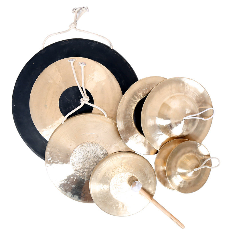 小锣大铜镲京钗京镲腰鼓镲小钹铜锣开道锣大苏锣锣乐器三句半道具