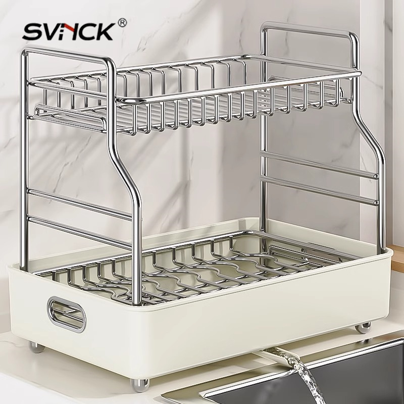 多功能不锈钢厨房碗碟置物架放碗盘子沥水碗架碗筷子收纳盒收纳架