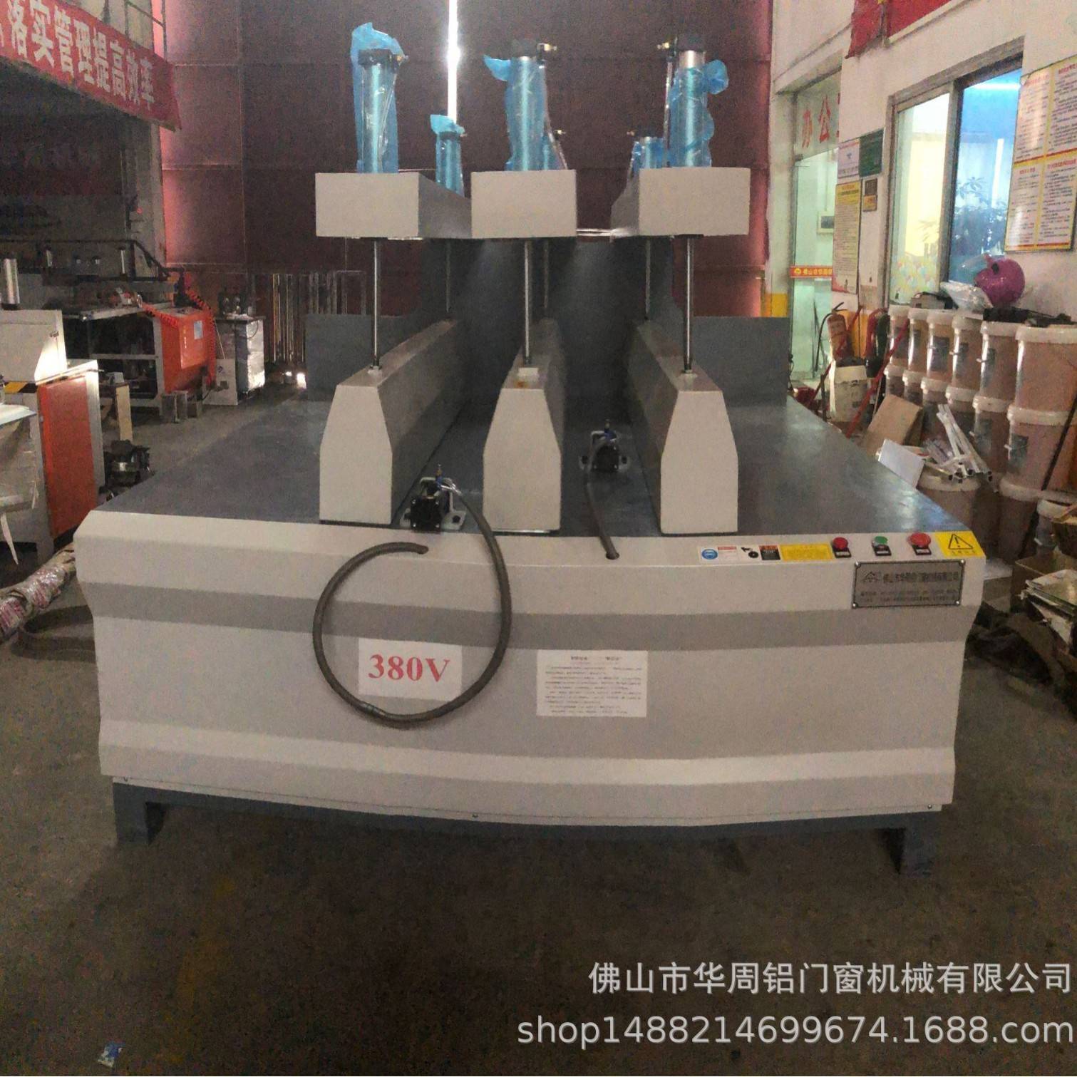 工业建筑材料切割机大功率铝型材直切裁断锯龙门塑钢型材切割机