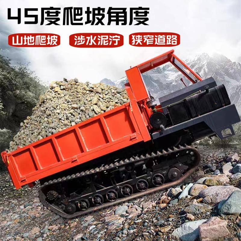小农用履带运输车全泥地形果园履带式拉型车山地泞货爬坡DCYS-10