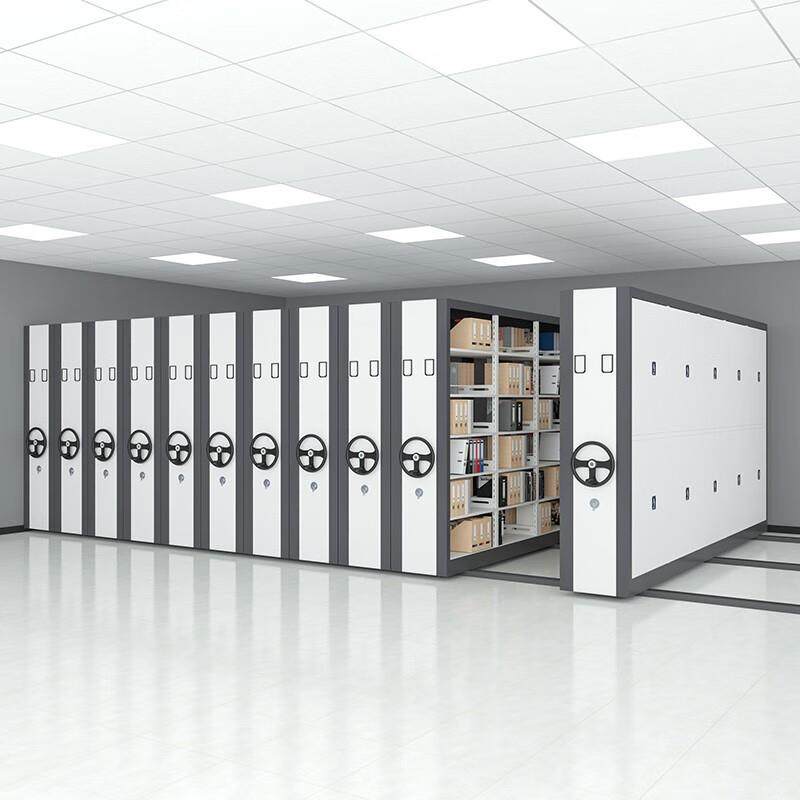 详细问客成都密集架集钢制动密柜密档案架智能档案室文件集资料柜